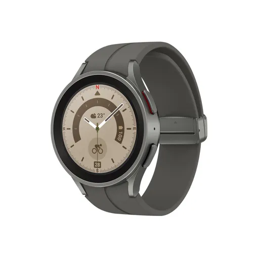 Samsung Galaxy Watch5 Pro - 45 mm - gris titane - Montre connectée avec bracelet sport - affichage 1.4" - 16 Go - NFC, Wi-Fi, Bluetooth - 46.5 g Bon état reconditionné disponible sur Rakuten