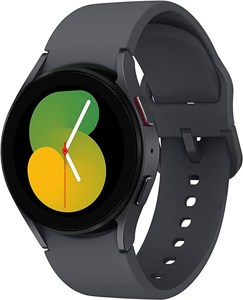 Samsung Galaxy Watch6 - 40 mm - montre intelligente avec bande sport - graphite - taille du bracelet : S/M - affichage 1.3" - 16 Go - NFC, Wi-Fi, Bluetooth - 28.7 g - graphite État correct - 180,00 € Samsung Galaxy Watch6 - 40 mm - montre intelligente avec bande sport - graphite - taille du bracelet : S/M - affichage 1.3" - 16 Go - NFC, Wi-Fi, Bluetooth - 28.7 g - graphite État correct Samsung reconditionné disponible sur Fnac