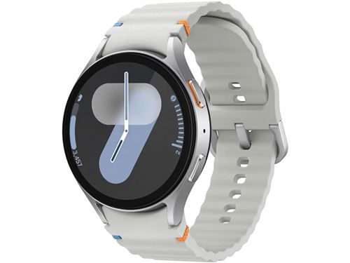 Samsung Galaxy Watch7 - 44 mm - montre intelligente avec bande sport - caoutchouc - taille du bracelet : M/L - affichage 1.47" - 32 Go - NFC, Wi-Fi, Bluetooth - 33.8 g - argent État correct reconditionné disponible sur Fnac