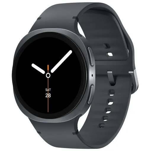 Samsung Galaxy Watch8 - Montre connectée 44 mm graphite avec bracelet sport caoutchouc graphite M/L Bon état reconditionné disponible sur Rakuten