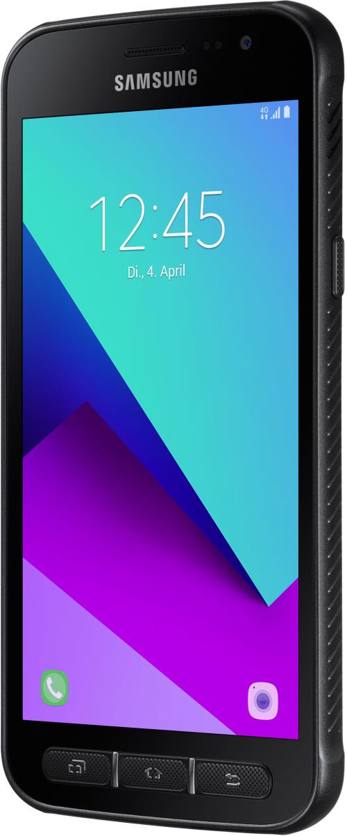 Samsung Galaxy Xcover 4 - 4G smartphone - RAM 2 Go / Mémoire interne 16 Go - microSD slot - Écran LCD - 5" - 1280 x 720 pixels - rear camera 13 MP - front camera 5 MP - noir État correct Samsung reconditionné disponible sur Fnac