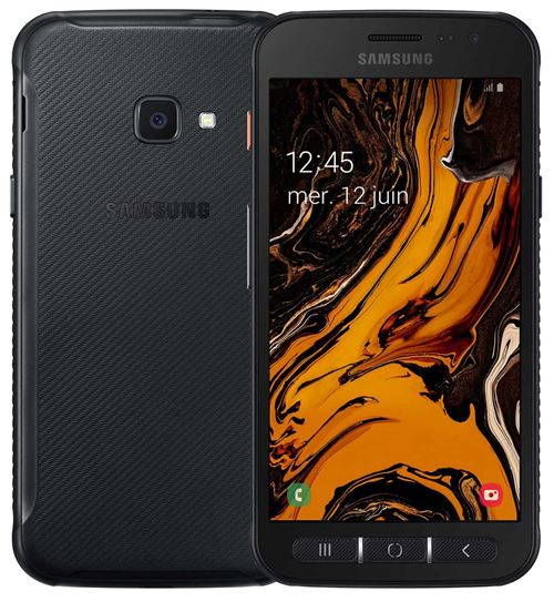 Samsung Galaxy Xcover 4s - 4G smartphone - double SIM - RAM 3 Go / Mémoire interne 32 Go - microSD slot - Écran LCD - 5" - 1280 x 720 pixels - rear camera 16 MP - front camera 5 MP - noir État correct Samsung reconditionné disponible sur Fnac | Dero