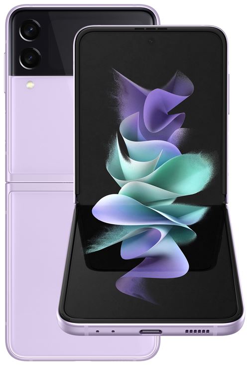 SAMSUNG GALAXY Z FLIP 3 256GB LAVENDER État correct Samsung reconditionné disponible sur Fnac