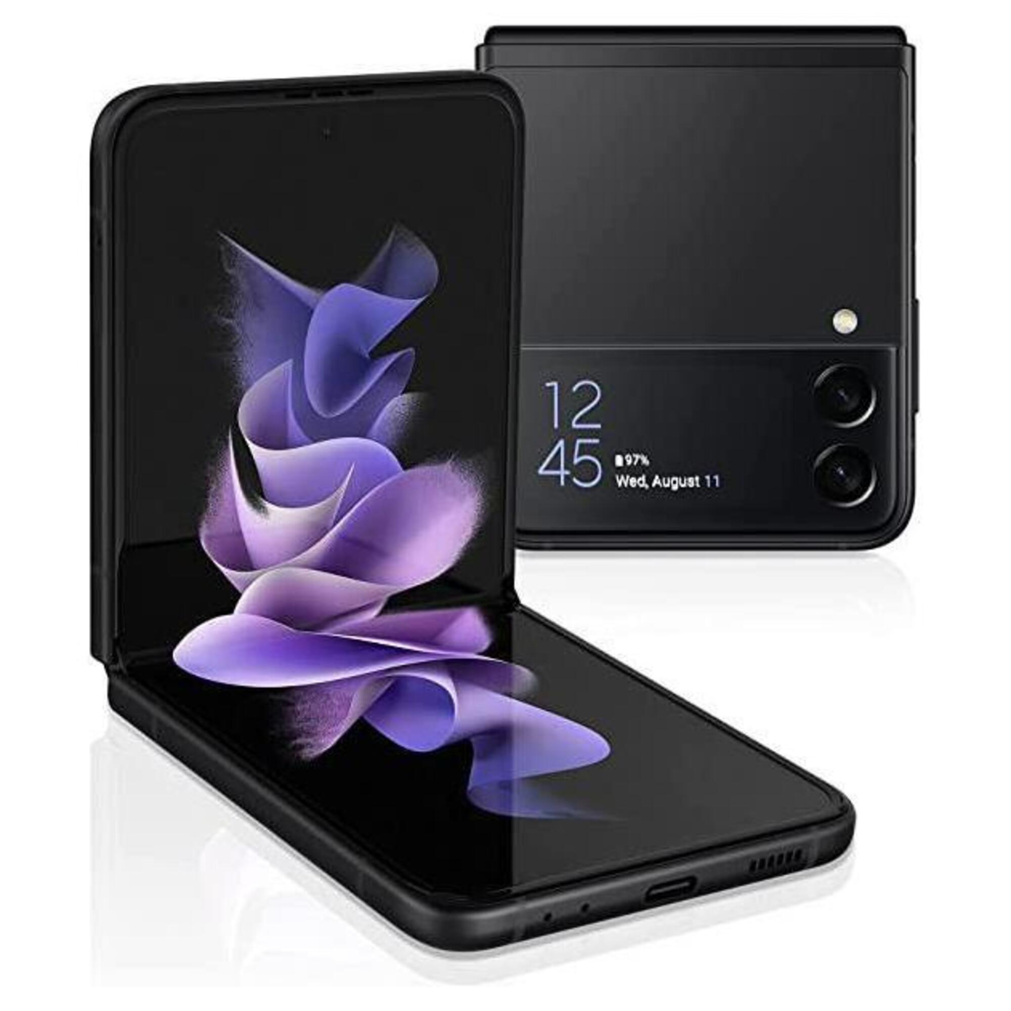 Samsung Galaxy Z Flip3 (5G) 256 Go, Noir, débloqué - Très bon état Très bon état Samsung reconditionné disponible sur Pixmania | Dero