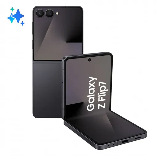 Samsung Galaxy Z Flip7 Smartphone Pieghevole 512GB 12GB RAM 5G Nero SM-F766B Bon état reconditionné disponible sur Rakuten