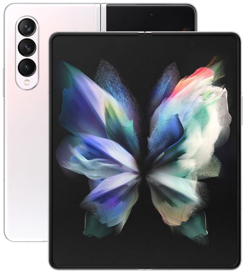 SAMSUNG GALAXY Z FOLD 3 512GB PHANTOM SILVER État correct Samsung reconditionné disponible sur Fnac