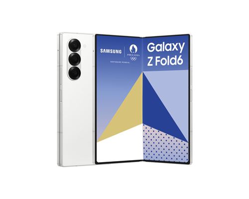 Samsung Galaxy Z Fold6 - Online Exclusive - 5G smartphone - double SIM - RAM 12 Go / Mémoire interne 512 Go - OLED display - 7.6" - 7.6" - 2160 x 1856 pixels 2160 x 1856 pixels (120 Hz) - 3 x caméras arrière 50 MP, 12 MP, 10 MP - 2x front cameras 10 MP État correct N/A reconditionné disponible sur Fnac