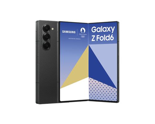 Samsung Galaxy Z Fold6 - Online Exclusive - 5G smartphone - double SIM - RAM 12 Go / Mémoire interne 512 Go - OLED display - 7.6" - 7.6" - 2160 x 1856 pixels 2160 x 1856 pixels (120 Hz) - 3 x caméras arrière 50 MP, 12 MP, 10 MP - 2x front cameras 10 MP État correct N/A reconditionné disponible sur Fnac
