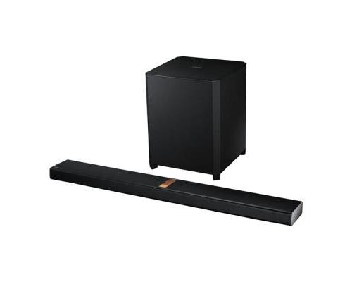 Samsung HW-H750 - Système de barre audio - pour home cinéma - Canal 4.1 - sans fil - Bluetooth, NFC - 320 Watt (Totale) - noir État correct Samsung reconditionné disponible sur Fnac