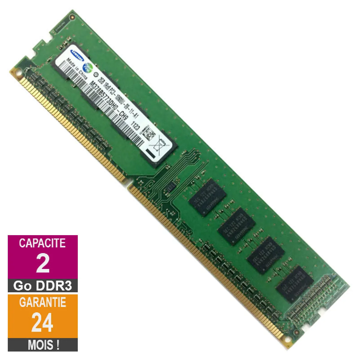 Samsung M378B5773DH0-CH9 2Go 1333MHz DDR3 Reconditionné - 14,69 € Samsung M378B5773DH0-CH9 2Go 1333MHz DDR3 Reconditionné Samsung reconditionné disponible sur Rue du Commerce Seconde Vie