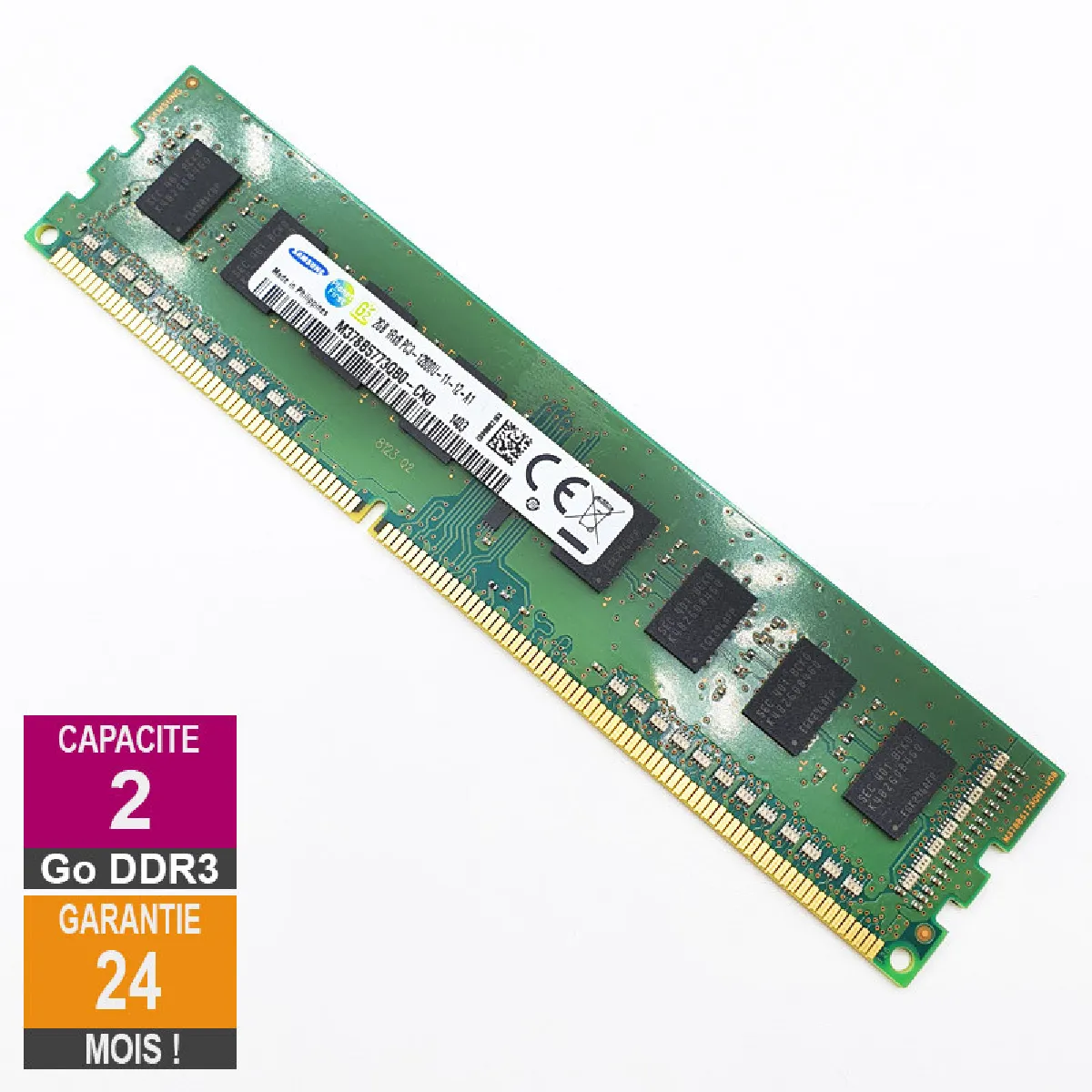 Samsung M378B5773QB0-CK0 2Go 1600MHz DDR3 Reconditionné - 14,69 € Samsung M378B5773QB0-CK0 2Go 1600MHz DDR3 Reconditionné Samsung reconditionné disponible sur Rue du Commerce Seconde Vie