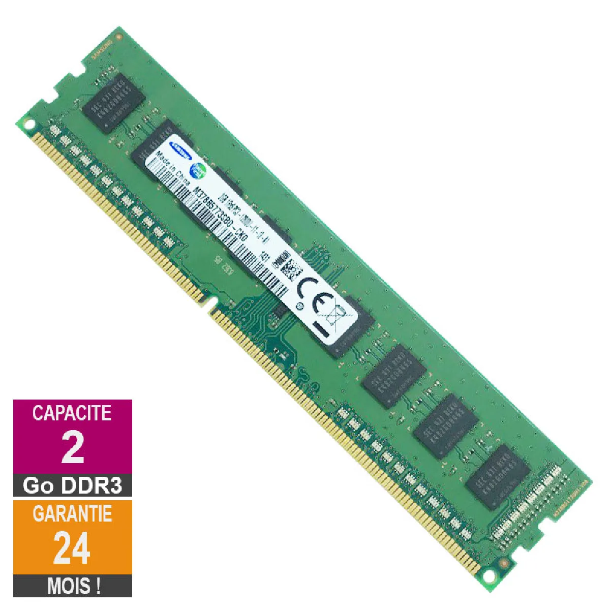 Samsung M378B5773SB0-CK0 2Go 1600MHz DDR3 Reconditionné - 14,69 € Samsung M378B5773SB0-CK0 2Go 1600MHz DDR3 Reconditionné Samsung reconditionné disponible sur Rue du Commerce Seconde Vie