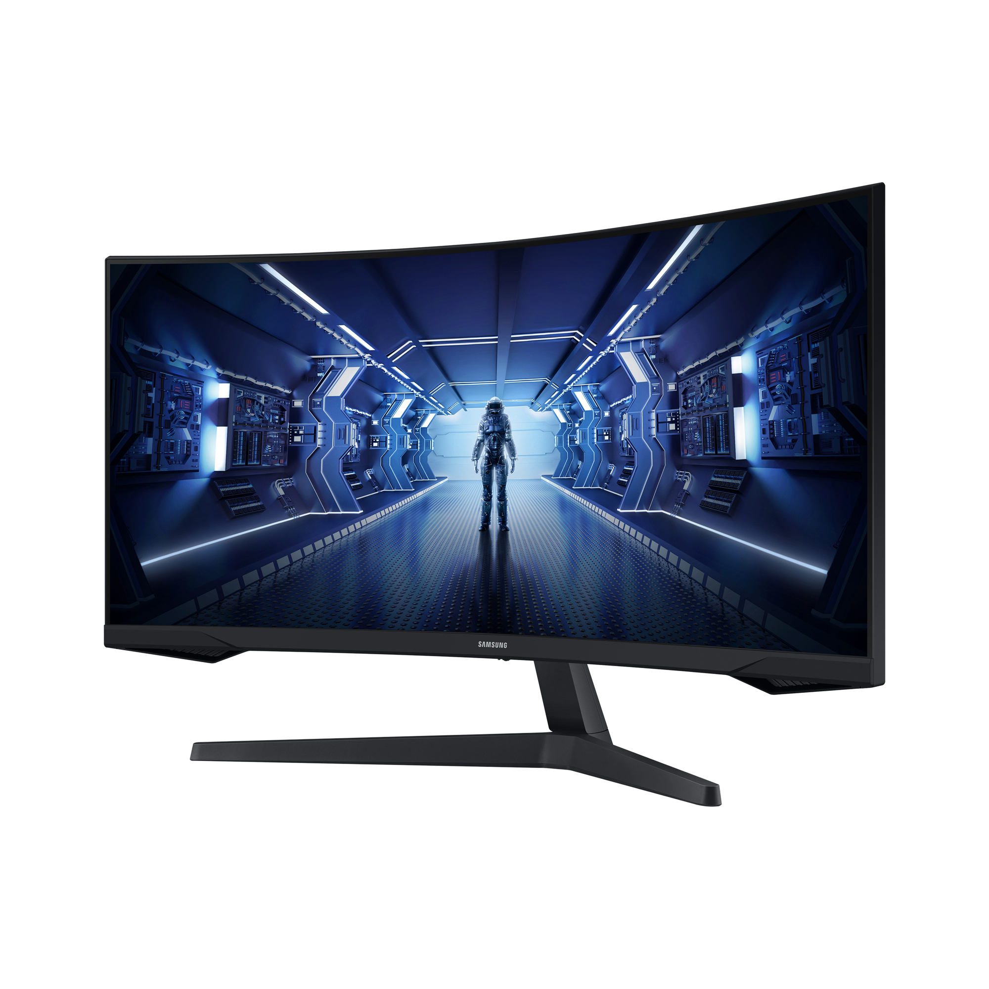 Samsung Odyssey C34G55TWWP 86,4 cm (34 ) 3440 x 1440 pixels UltraWide Dual Quad HD LED Noir - Très bon état Très bon état Samsung reconditionné disponible sur Pixmania