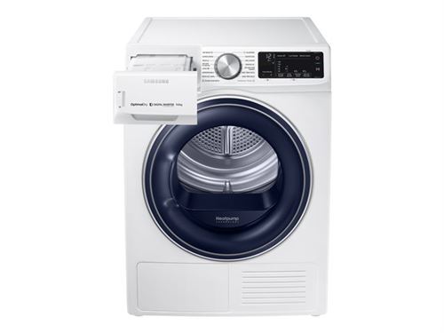 Samsung QuickDrive DV90N62632W - Sèche-linge - WiFi - largeur : 60 cm - profondeur : 65 cm - hauteur : 85 cm - chargement frontal - blanc État correct Samsung reconditionné disponible sur Fnac