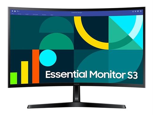 Samsung S27D366GAU - S36GD Series - écran LED - incurvé - 27" - 1920 x 1080 Full HD (1080p) @ 100 Hz - VA - 250 cd/m² - 3000:1 - 4 ms - HDMI, VGA - noir État correct N/A reconditionné disponible sur Fnac | Dero