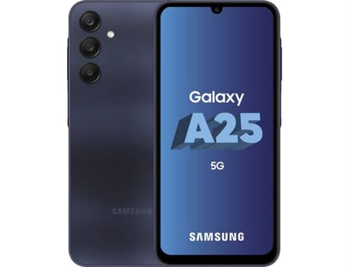 SAMSUNG Smartphone Galaxy A25 5G 128 Go Bleu Nuit (Import EU) État correct reconditionné disponible sur Fnac