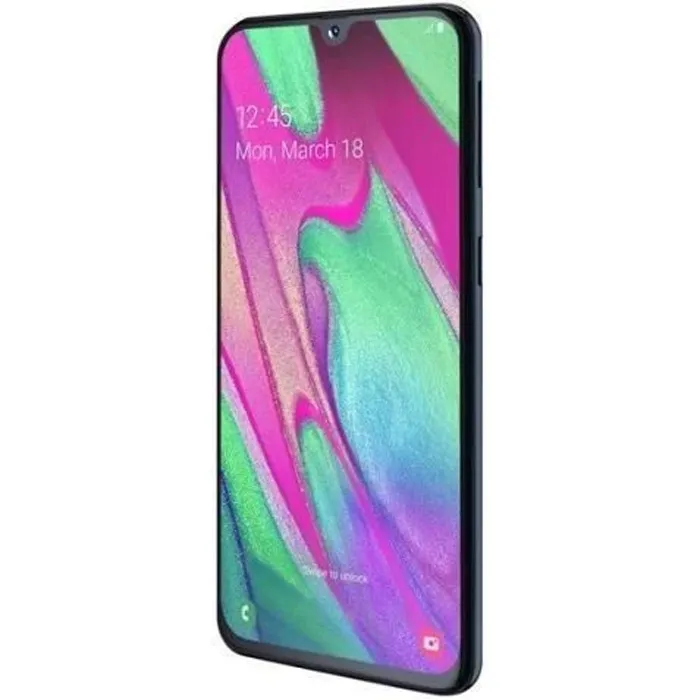 SAMSUNG Smartphone Galaxy A40 SM-A405FN/DS 64 Go - Noir - Reconditionné - Etat correct Reconditionné - 144,12 € SAMSUNG Smartphone Galaxy A40 SM-A405FN/DS 64 Go - Noir - Reconditionné - Etat correct Reconditionné Samsung reconditionné disponible sur Cdiscount Seconde Vie