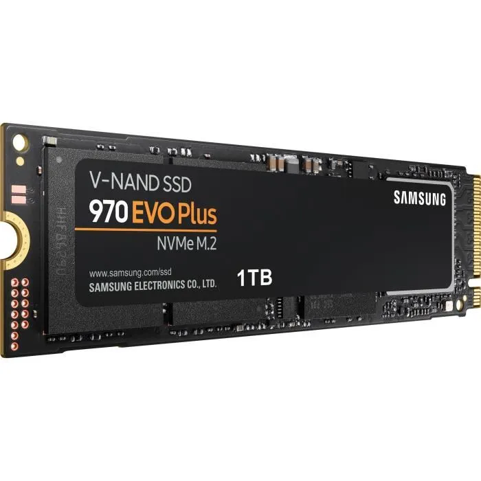 SAMSUNG - SSD Interne - 970 EVO PLUS - 1To - M.2 NVMe (MZ-V7S1T0BW) Reconditionné - 64,00 € SAMSUNG - SSD Interne - 970 EVO PLUS - 1To - M.2 NVMe (MZ-V7S1T0BW) Reconditionné Samsung reconditionné disponible sur Cdiscount Seconde Vie