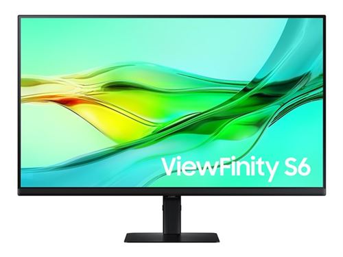 Samsung ViewFinity S6 S32D604UAU - S60UD Series - écran LED - USB - 32" (31.5" visualisable) - 2560 x 1440 QHD @ 100 Hz - IPS - 350 cd/m² - 1000:1 - HDR10 - 5 ms - HDMI, 2xDisplayPort, USB-C - noir État correct N/A reconditionné disponible sur Fnac
