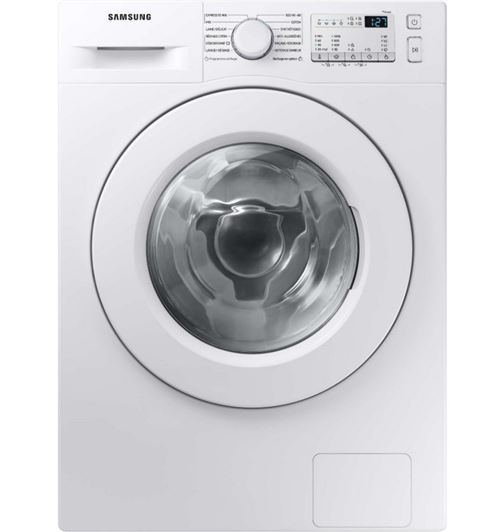 Samsung WD70T4046EW - Machine à laver séchante - largeur : 60 cm - profondeur : 61.8 cm - hauteur : 85 cm - chargement frontal - 7 kg - 1400 tours/min - blanc État correct Samsung reconditionné disponible sur Fnac