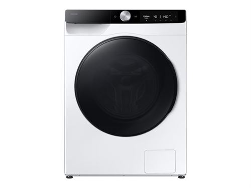 Samsung WD90DG6B85BK - Machine à laver séchante - WiFi - largeur : 60 cm - profondeur : 63.3 cm - hauteur : 85 cm - chargement frontal - 9 kg - 1400 tours/min - blanc État correct Samsung reconditionné disponible sur Fnac