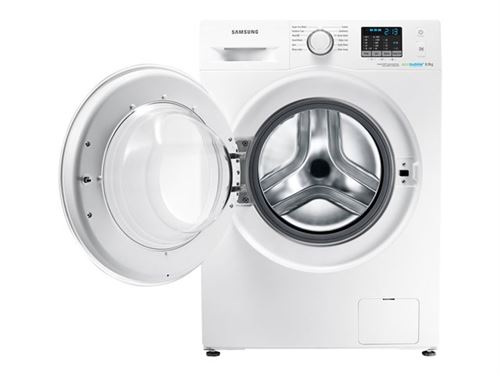 Samsung WF80F5E0W4W - Machine à laver - largeur : 60 cm - profondeur : 55 cm - hauteur : 85 cm - chargement frontal - 63 litres - 8 kg - 1400 tours/min - blanc État correct Samsung reconditionné disponible sur Fnac | Dero