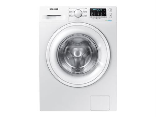 Samsung WW80J5555DW - Machine à laver - largeur : 60 cm - profondeur : 63 cm - hauteur : 85 cm - chargement frontal - 8 kg - 1400 tours/min - blanc État correct N/A reconditionné disponible sur Fnac