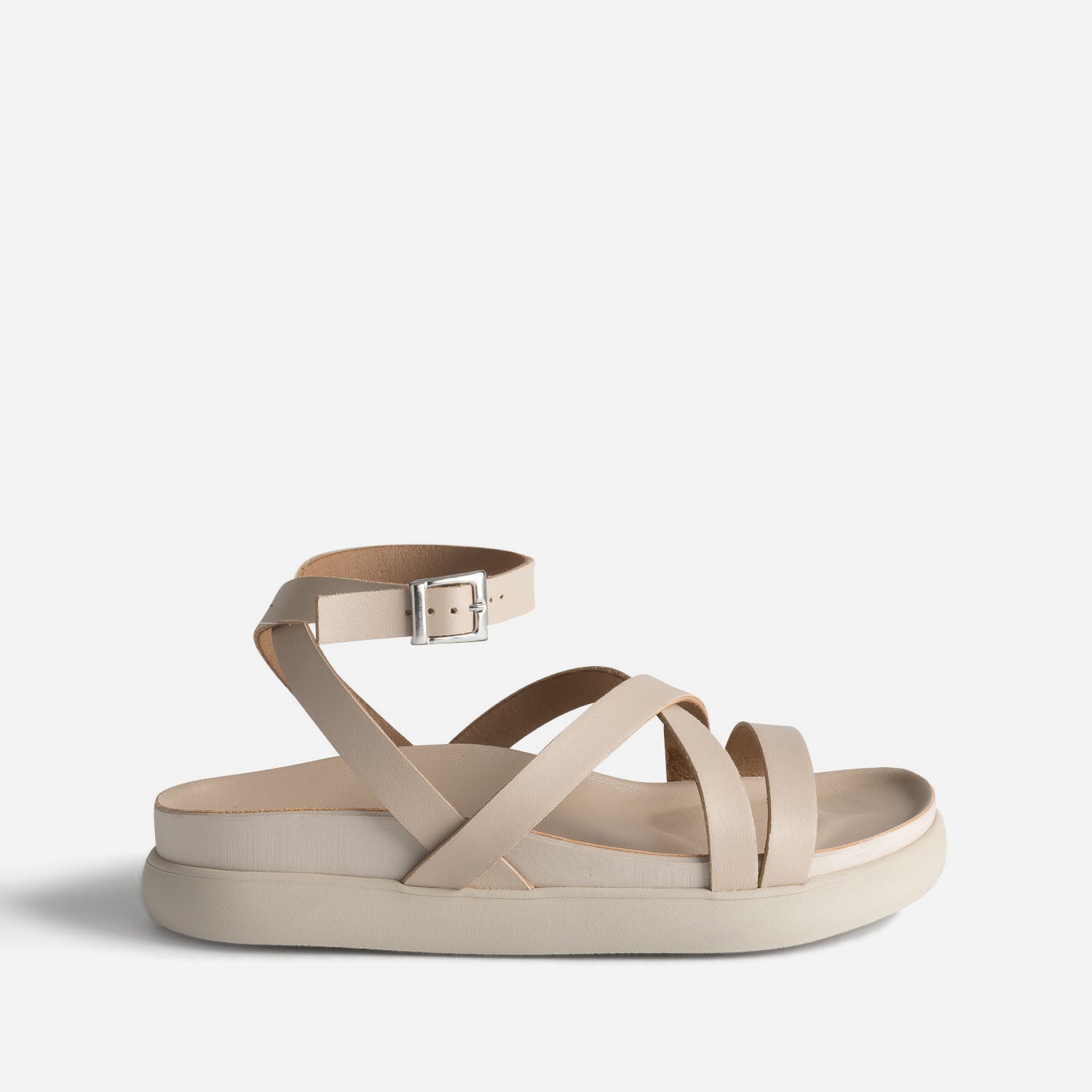 Acheter SANDALE NAO BEIGE Seconde chance - 27,49 € SANDALE NAO BEIGE Seconde chance N/A reconditionné disponible sur Claquettes Market