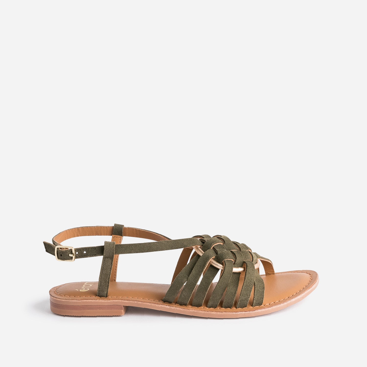Acheter SANDALE NAYMA KAKI Seconde chance - 24,99 € SANDALE NAYMA KAKI Seconde chance Eram reconditionné disponible sur Claquettes Market