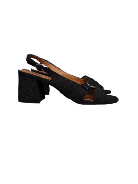 Acheter SANDALES A TALON TEXTILE EFEFT JEAN NOIR -ERAM T.38 DE SECONDE MAIN Très bon état - 30,00 € SANDALES A TALON TEXTILE EFEFT JEAN NOIR -ERAM T.38 DE SECONDE MAIN Très bon état Eram reconditionné disponible sur Claquettes Market