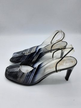 Acheter SANDALES TALON MICA ET CUIR AZUREE CANNES DE SECONDE MAIN - 15,00 € SANDALES TALON MICA ET CUIR AZUREE CANNES DE SECONDE MAIN reconditionné disponible sur Claquettes Market