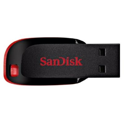 SanDisk Cruzer Blade 16 Go Clé USB SDCZ50-016G-FFP État correct SanDisk reconditionné disponible sur Fnac