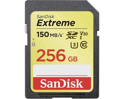 SanDisk Extreme - Carte mémoire flash - 256 Go - Video Class V30 / UHS Class 3 / Class10 - SDXC UHS-I État correct SanDisk reconditionné disponible sur Fnac | Dero