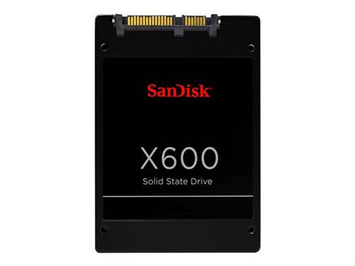 SanDisk X600 - SSD - 128 Go - interne - 2.5" - SATA 6Gb/s État correct SanDisk reconditionné disponible sur Fnac