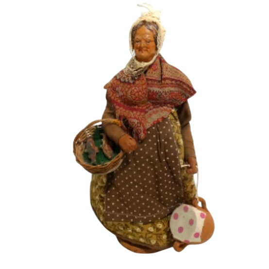 Acheter Santon de Provence "Retour du marché" signé Jouglas 30 cm Bon état - 10,00 € Santon de Provence "Retour du marché" signé Jouglas 30 cm Bon état reconditionné disponible sur Label Emmaüs