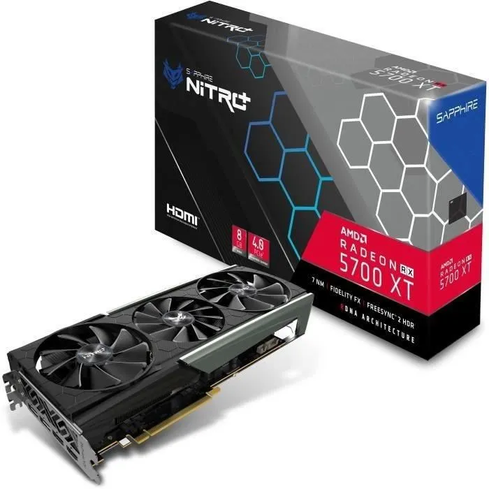 Acheter SAPPHIRE NITRO + Radeon RX 5700XT 8G DDR6 (11293-03-40G) Reconditionné - 249,90 € SAPPHIRE NITRO + Radeon RX 5700XT 8G DDR6 (11293-03-40G) Reconditionné Sapphire reconditionné disponible sur Cdiscount Seconde Vie