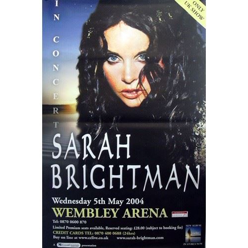 Acheter Sarah Brightman - 100x150 cm - AFFICHE / POSTER État correct - 25,99 € Sarah Brightman - 100x150 cm - AFFICHE / POSTER État correct N/A reconditionné disponible sur Fnac