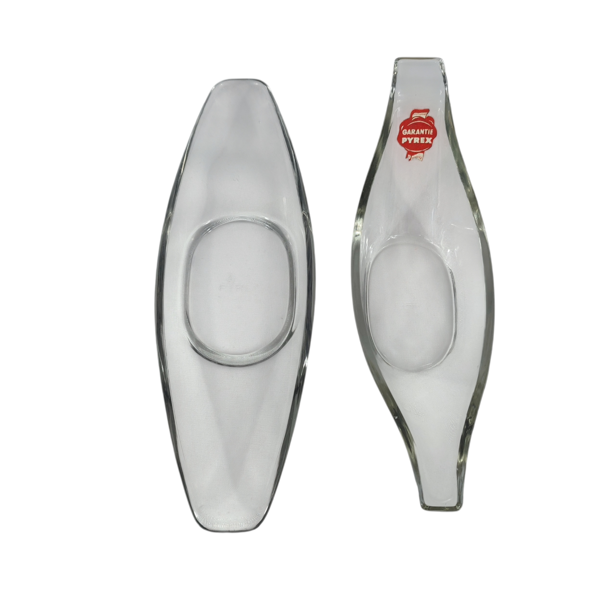 Voir photo 2 de Saucière en verre Pyrex avec socle Saucière en verre Pyrex avec socle Bon état reconditionné photo 2