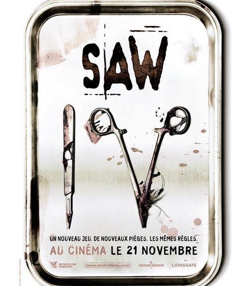 Saw 4 - Saw IV AFFICHE CINEMA ORIGINALE État correct N/A reconditionné disponible sur Fnac