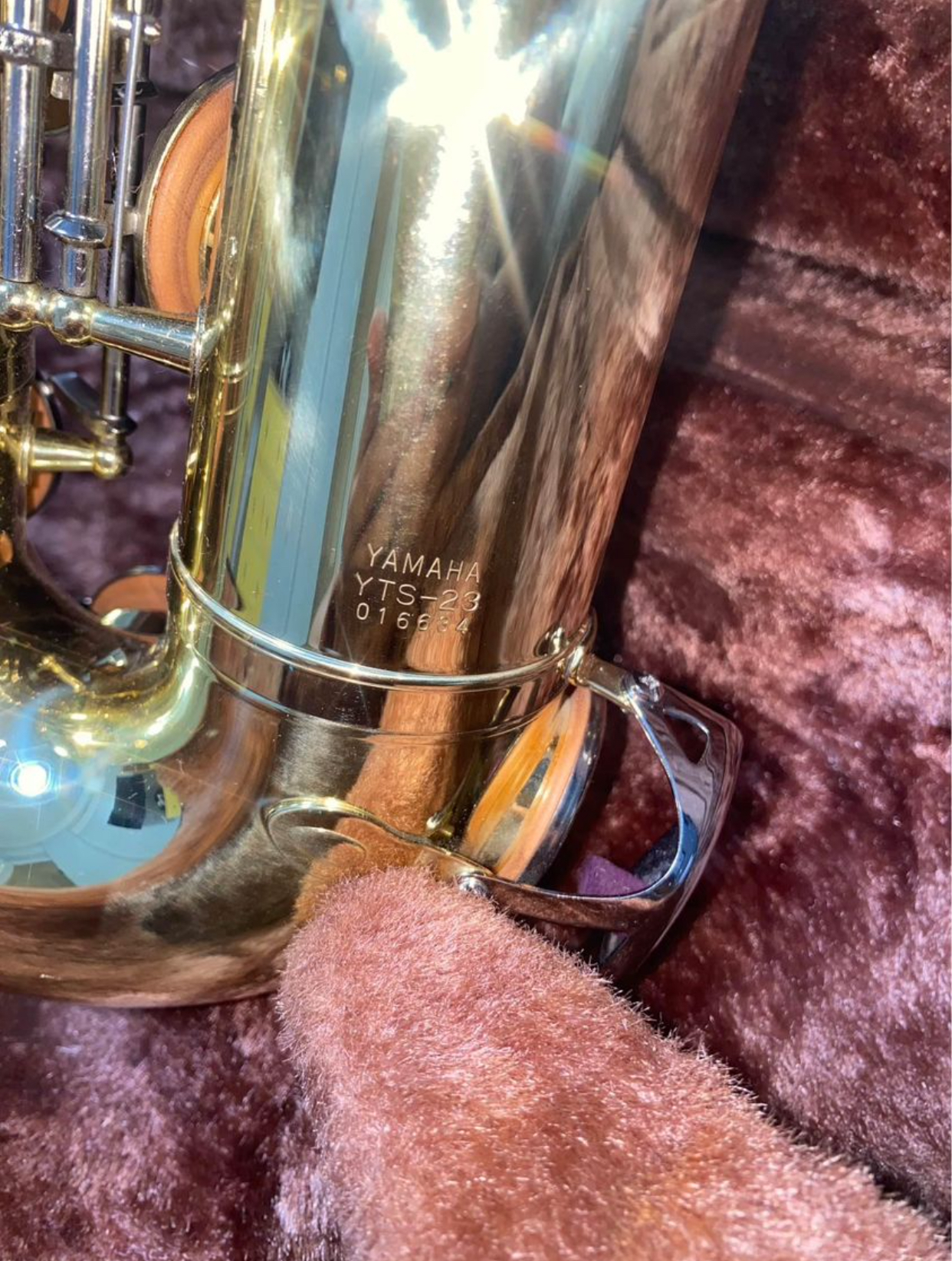 Saxophone Yamaha YTS-23 Très bon état reconditionné disponible sur Zic Ethic