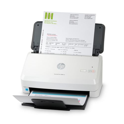 Scanner de documents à défilement HP ScanJet Pro 2000 s2 Blanc et Gris État correct Hewlett-Packard reconditionné disponible sur Fnac