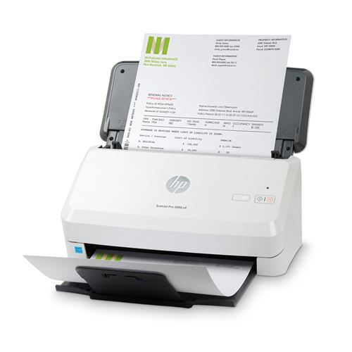 Scanner de documents à défilement HP ScanJet Pro 3000 s4 Blanc et Gris État correct Hewlett-Packard reconditionné disponible sur Fnac | Dero