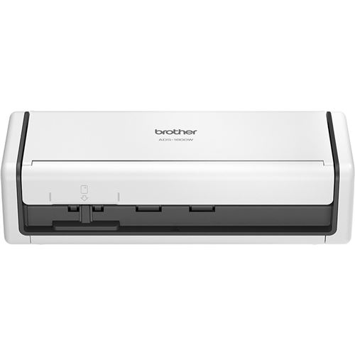 Scanner de documents compact et portable Brother ADS-1800W Blanc et Noir État correct Brother reconditionné disponible sur Fnac