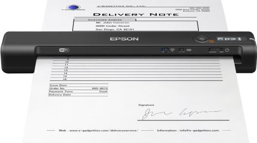 Scanner EPSON WorkForce ES-60W sans fil Noir État correct Epson reconditionné disponible sur Fnac