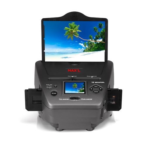 Scanner portable 4 en 1 Max'l Noir État correct - 52,99 € Scanner portable 4 en 1 Max'l Noir État correct reconditionné disponible sur Fnac
