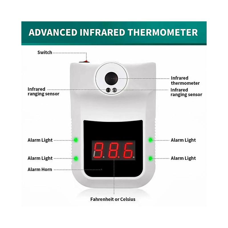 Voir photo 3 de Scanner Simpletek Wall-mounted thermometer | Dero Scanner Simpletek Wall-mounted thermometer Reconditionné N/A reconditionné photo 3 | Dero