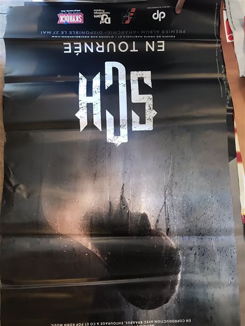 SCH - En Tournée / Anarchie - 80x120cm - Affiche État correct reconditionné disponible sur Fnac