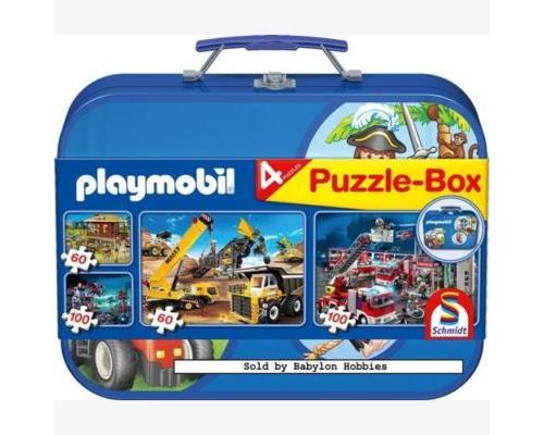 Schmidt - 55599 - puzzle - playmobil - coffret de puzzles 2x60 - 2x100 pièces État correct N/A reconditionné disponible sur Fnac
