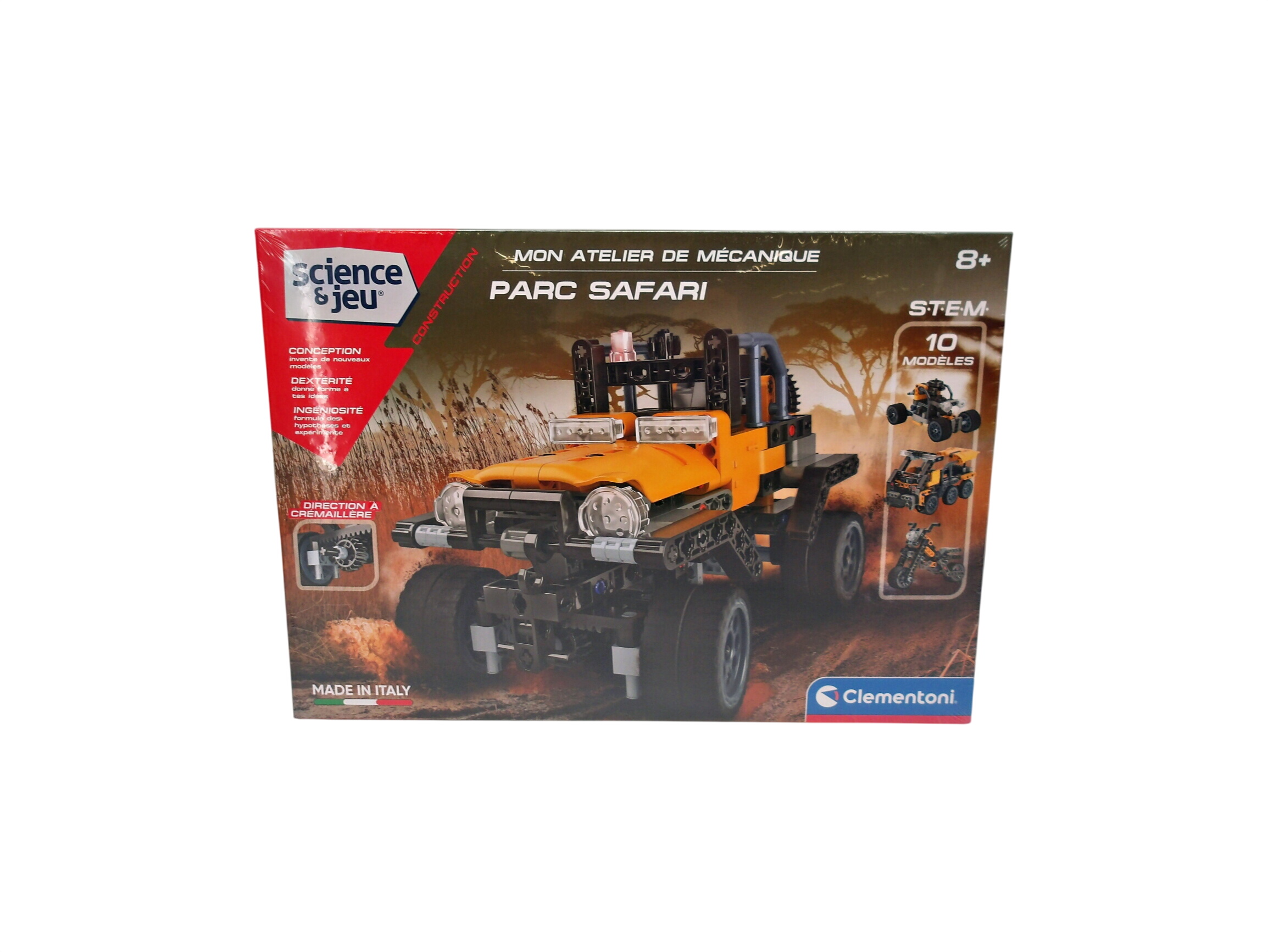 Science et jeu - Mon atelier de Mécanique - Parc Safari Parfait état - 17,90 € Science et jeu - Mon atelier de Mécanique - Parc Safari Parfait état reconditionné disponible sur Label Emmaüs