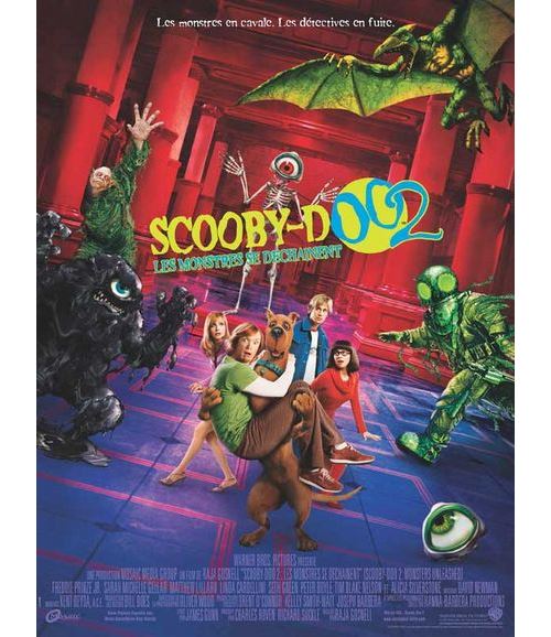 Scooby-Doo 2 AFFICHE CINEMA ORIGINALE État correct reconditionné disponible sur Fnac